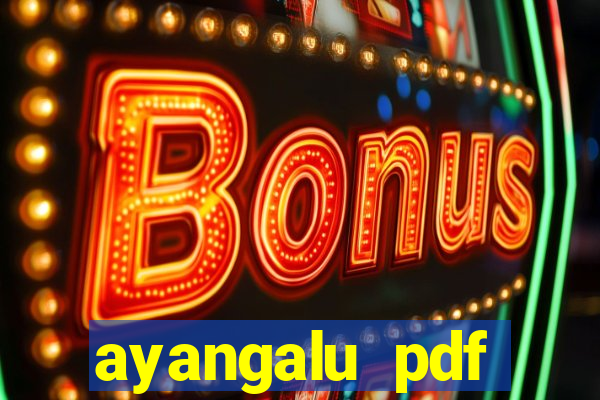 ayangalu pdf ayangalu orisha